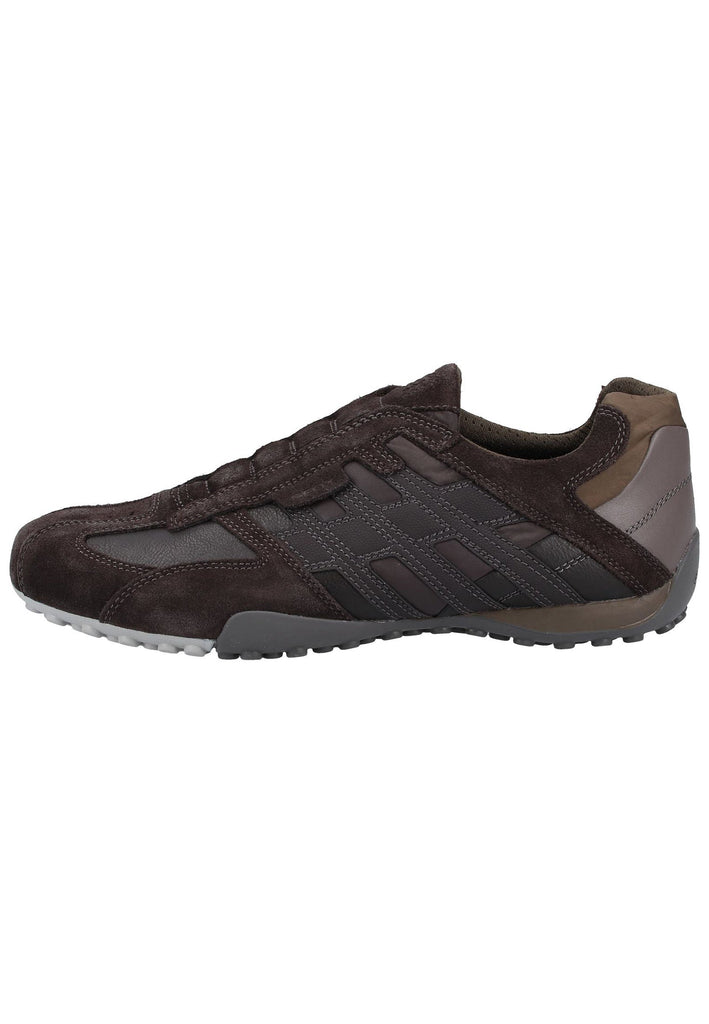 Geox Sneaker Leder/Textil Oliv - surf4shoes