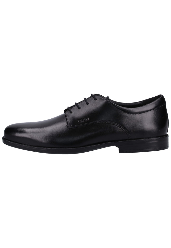 Geox Businessschuhe Leder Schwarz - surf4shoes
