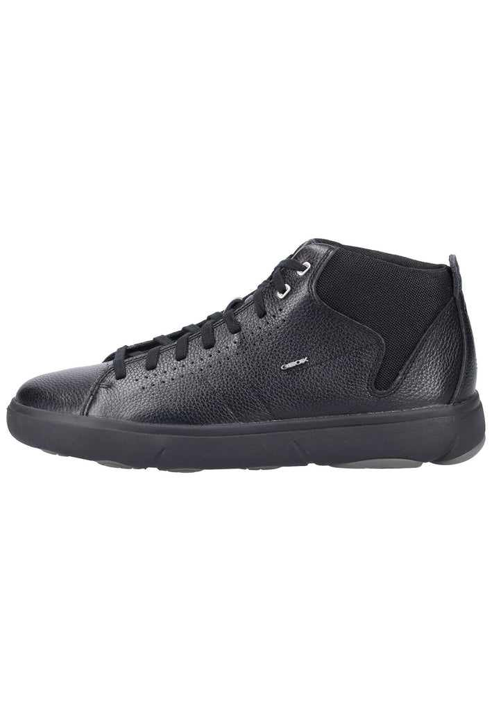 Geox Sneaker Leder Schwarz - surf4shoes
