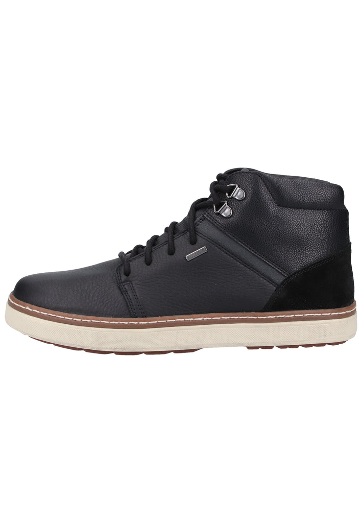 Geox Sneaker Leder Schwarz Warmfutter - surf4shoes