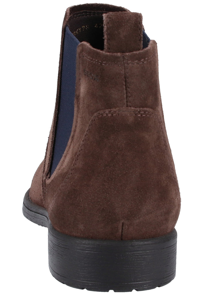 Geox Stiefelette Leder/Textil Braun - surf4shoes