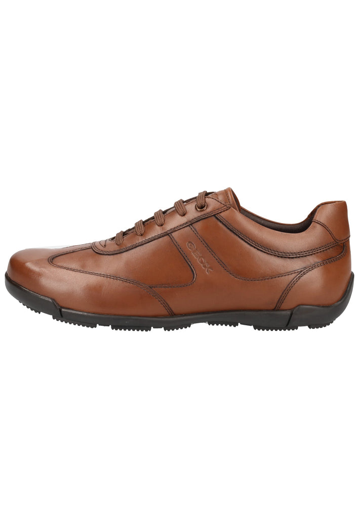 Geox Sneaker Leder/Synthetik Cognac - surf4shoes