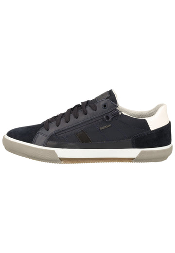 Geox Sneaker Leder/Textil Blau - surf4shoes