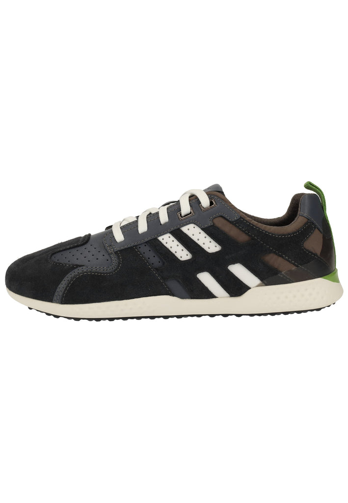 Geox Sneaker Leder/Synthetik Blau/Grau - surf4shoes