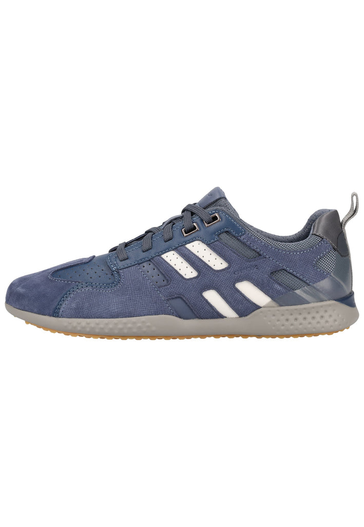 Geox Sneaker Leder/Textil Blau - surf4shoes