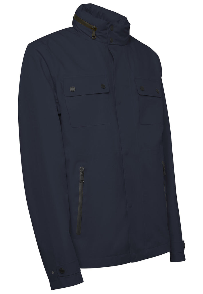 Geox Jacken 100% Polyester Dunkelblau - surf4shoes