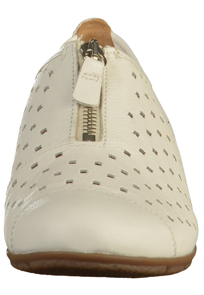 Gabor Slipper Leder Weiß - surf4shoes