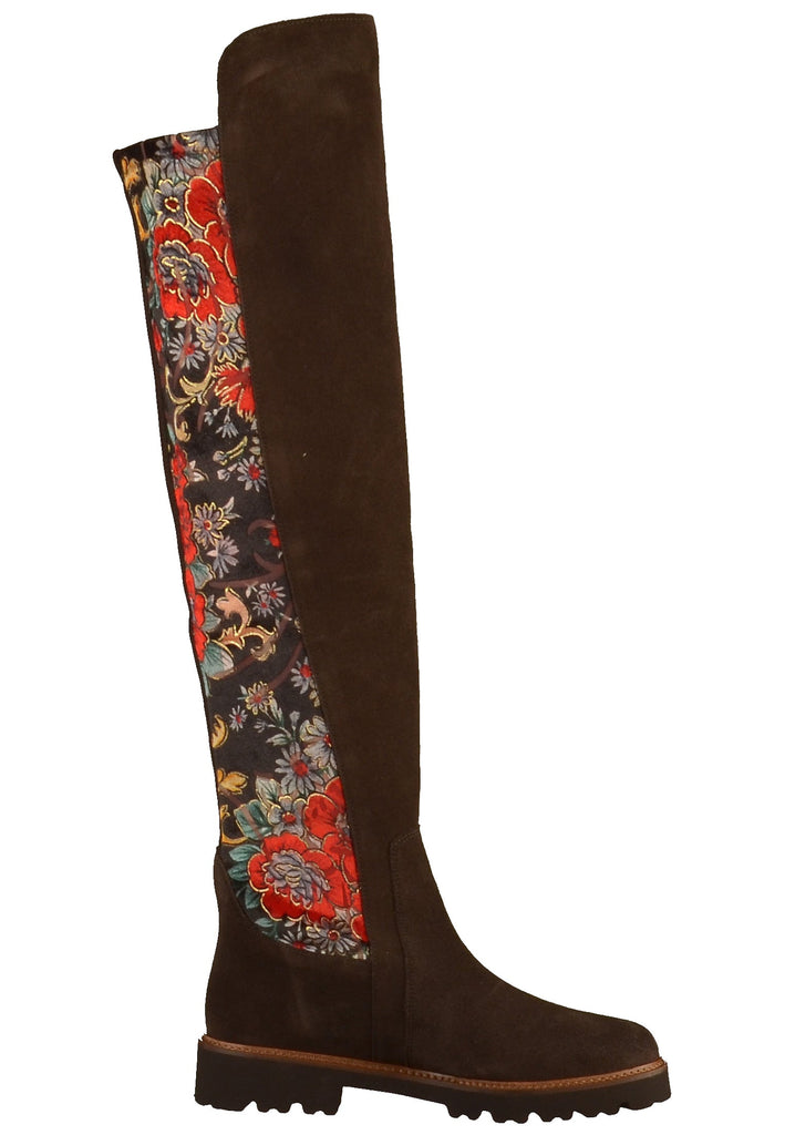 Gabor Stiefel Leder/Textil Braun - surf4shoes