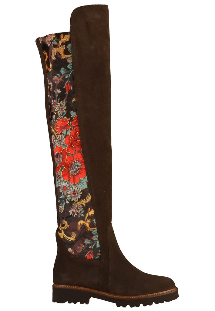 Gabor Stiefel Leder/Textil Braun - surf4shoes