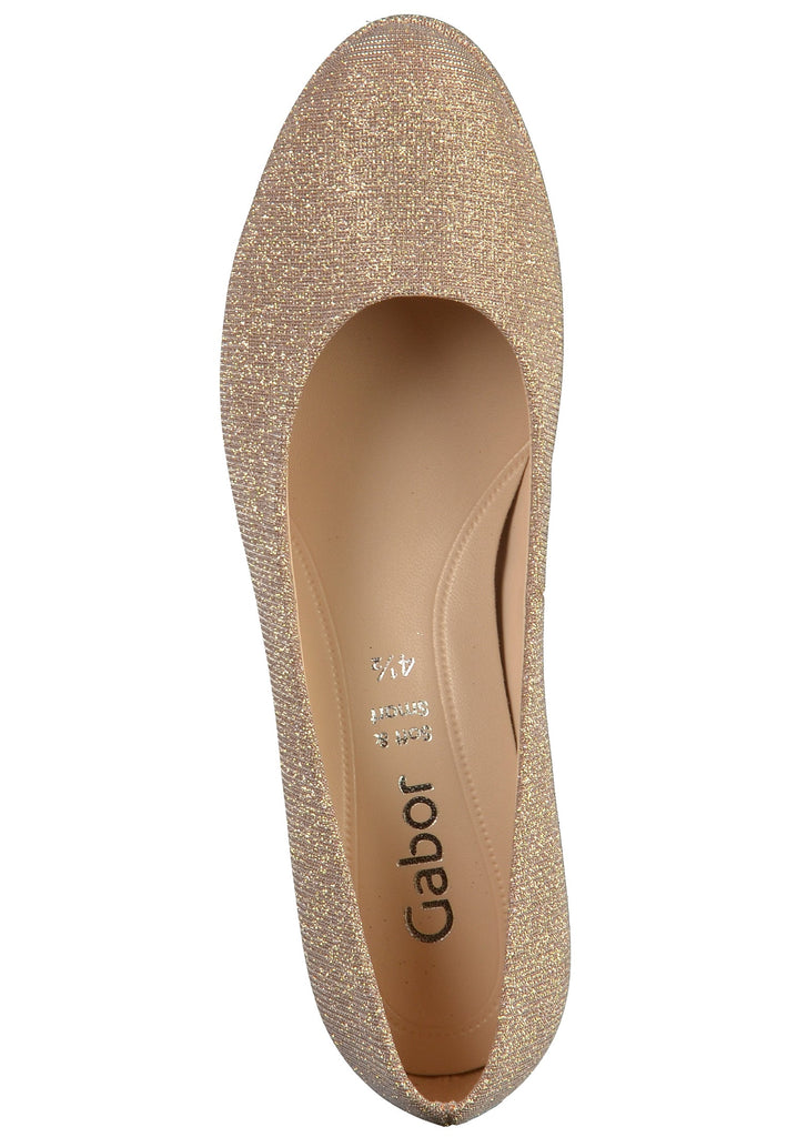 Gabor Pumps Lederimitat Rosa - surf4shoes