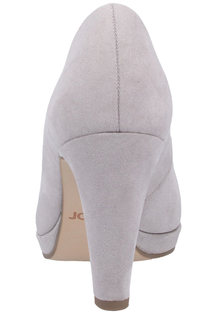 Gabor Pumps Lederimitat Hellgrau - surf4shoes