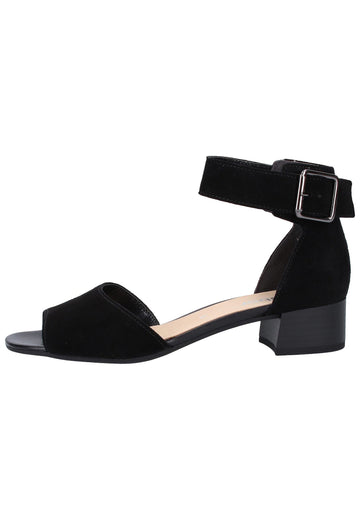 Gabor Sandalen Leder Schwarz - surf4shoes