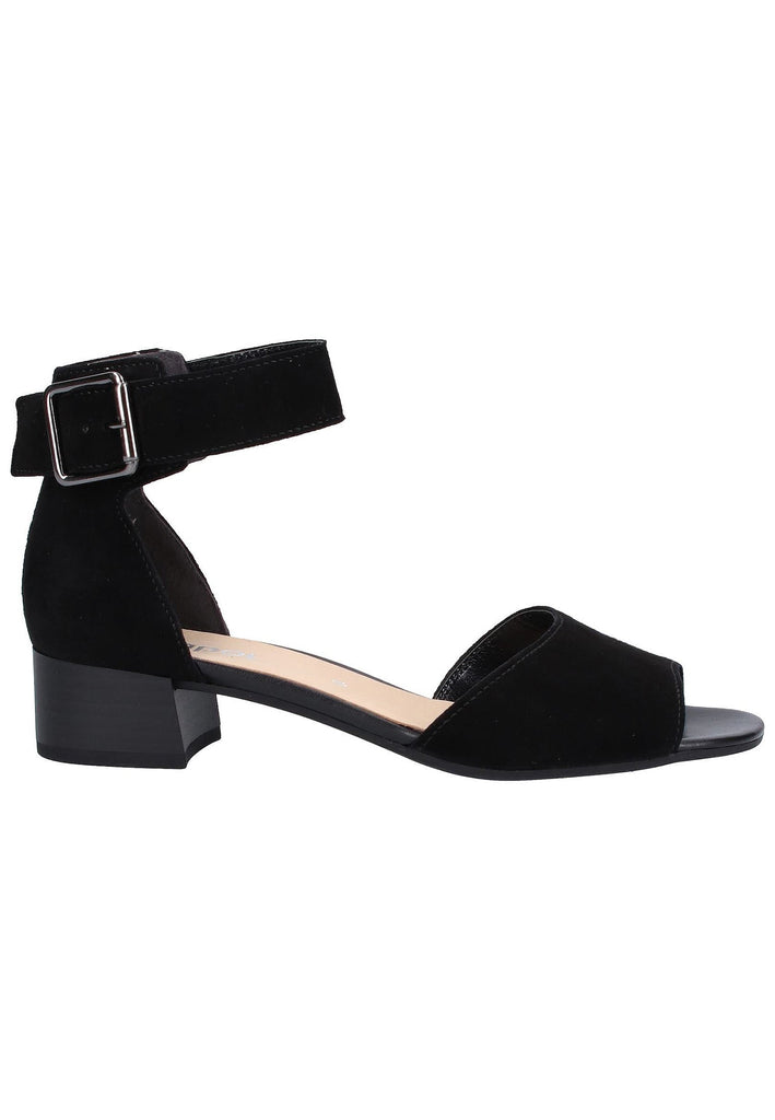 Gabor Sandalen Leder Schwarz - surf4shoes