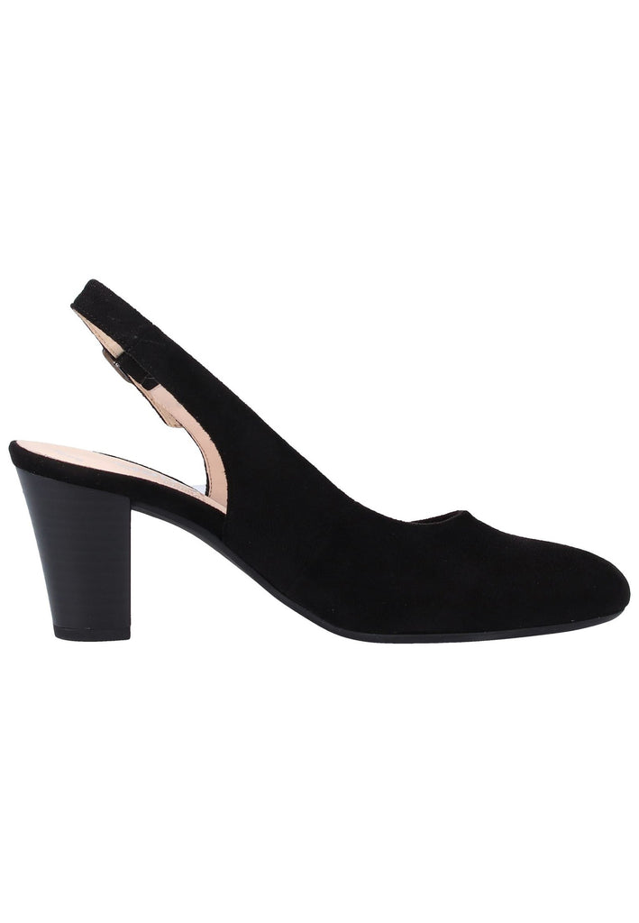 Gabor Pumps Lederimitat Schwarz - surf4shoes