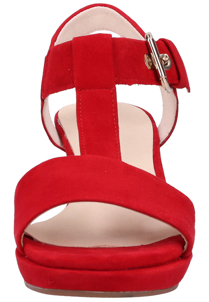 Gabor Sandalen Leder Rot - surf4shoes