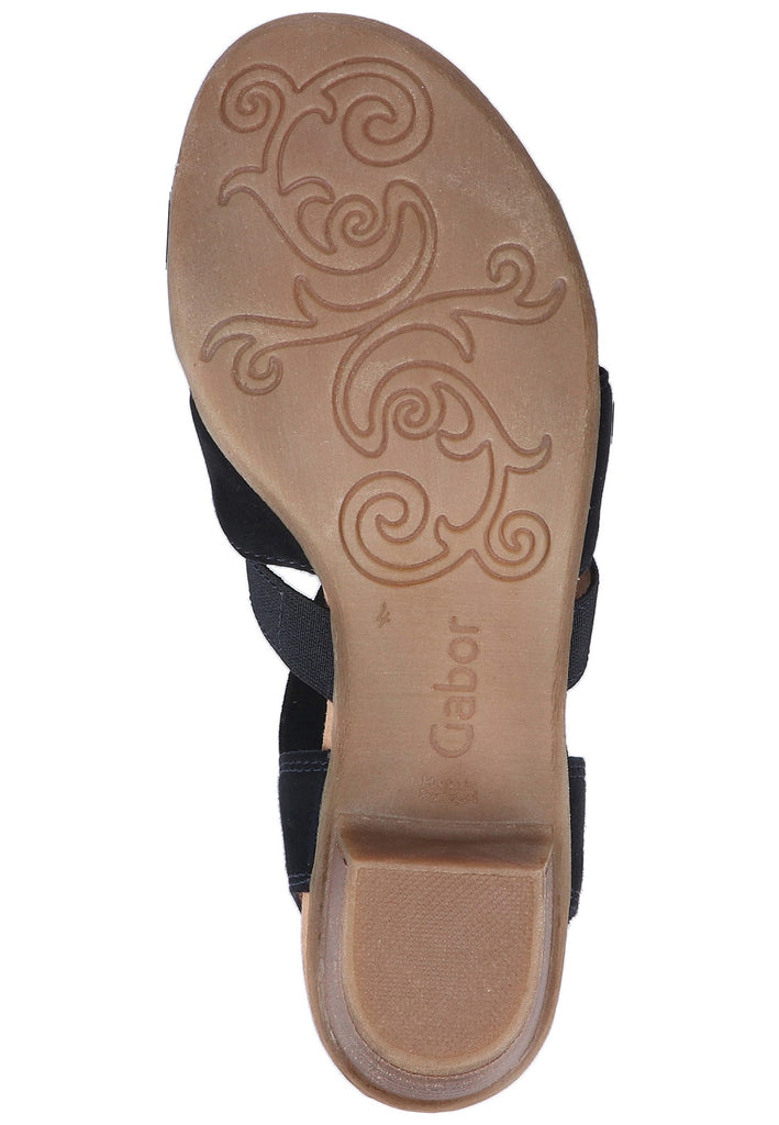 Gabor Sandalen Textil Pazifik - surf4shoes