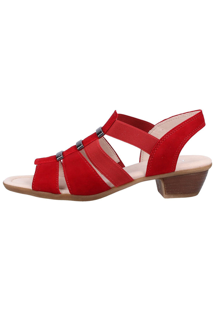 Gabor Sandalen Textil Gold - surf4shoes