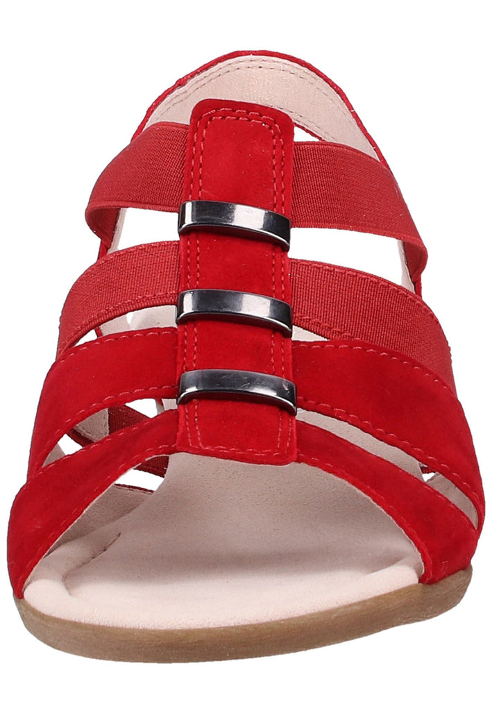 Gabor Sandalen Textil Gold - surf4shoes