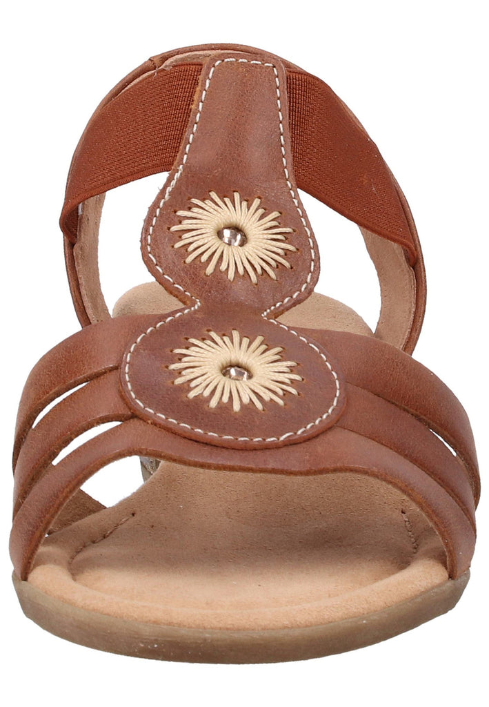 Gabor Sandalen Leder Braun - surf4shoes