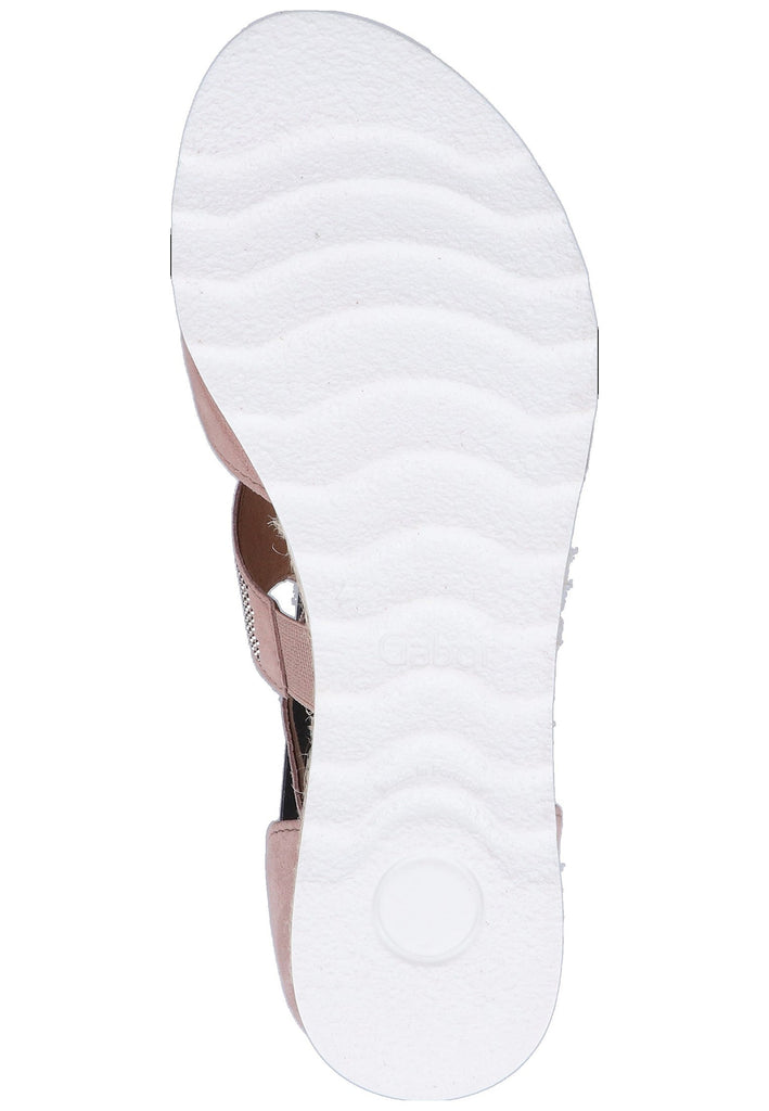 Gabor Sandalen Leder Rosa - surf4shoes
