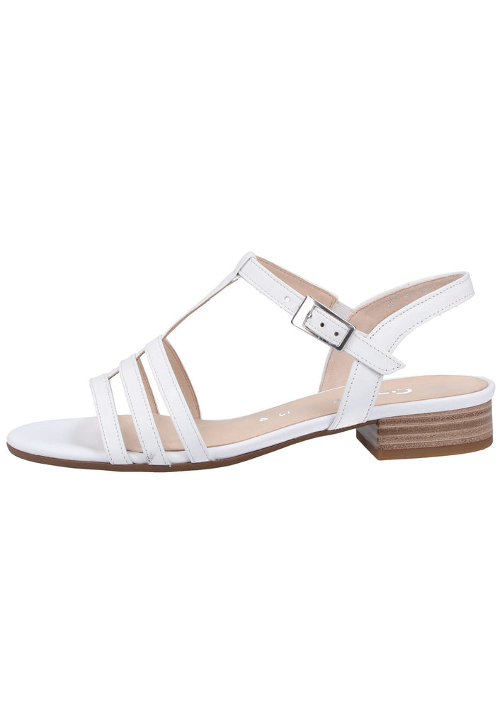 Gabor Sandalen Leder Weiß - surf4shoes