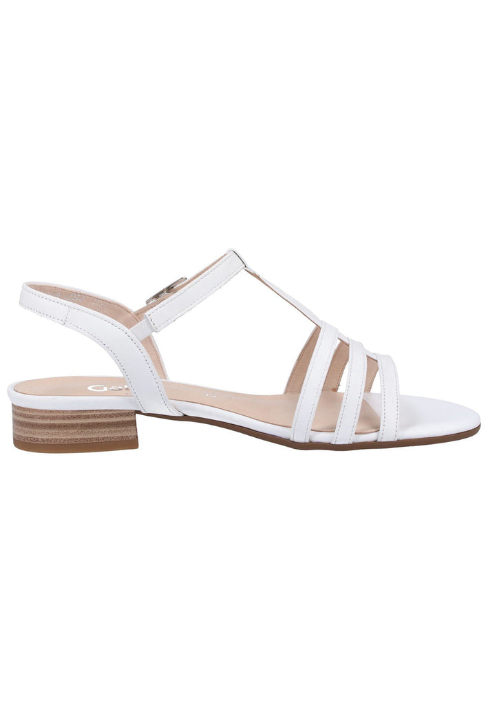Gabor Sandalen Leder Weiß - surf4shoes