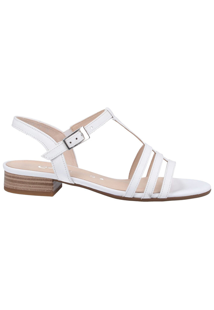 Gabor Sandalen Leder Weiß - surf4shoes