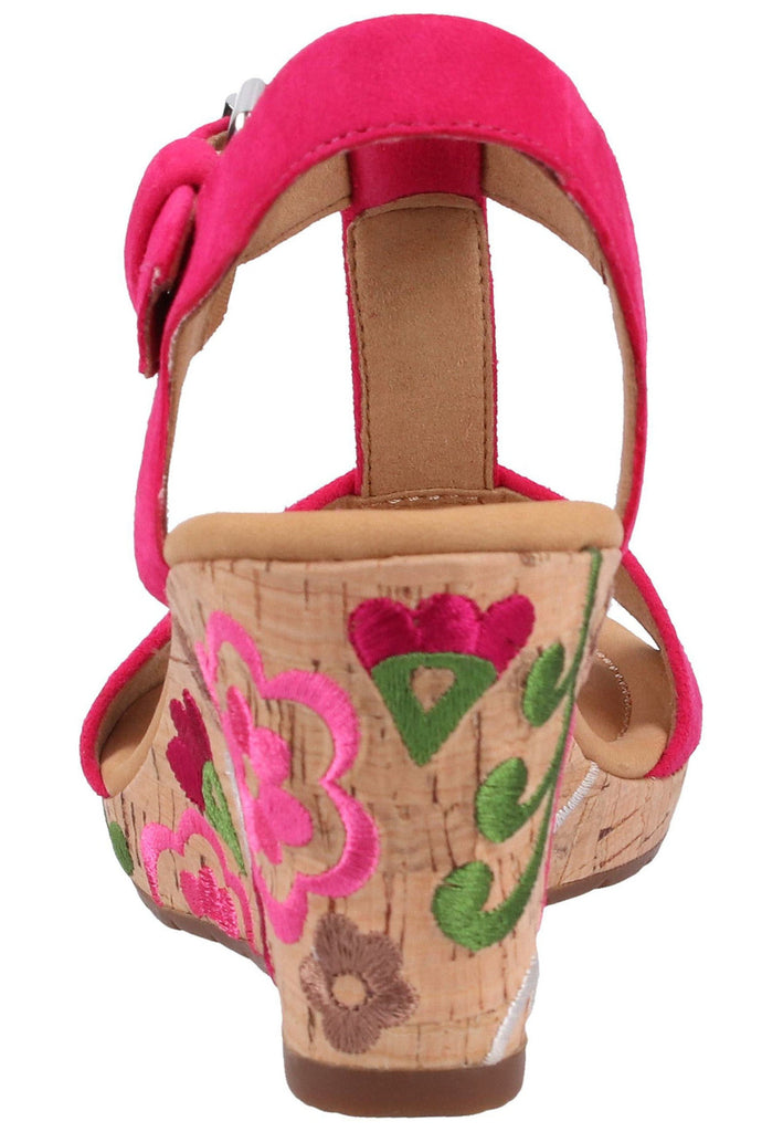 Gabor Sandalen Leder Pink - surf4shoes
