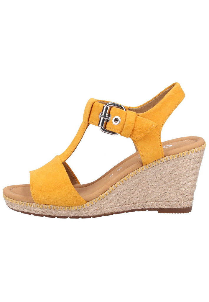 Gabor Sandalen Leder Orange - surf4shoes