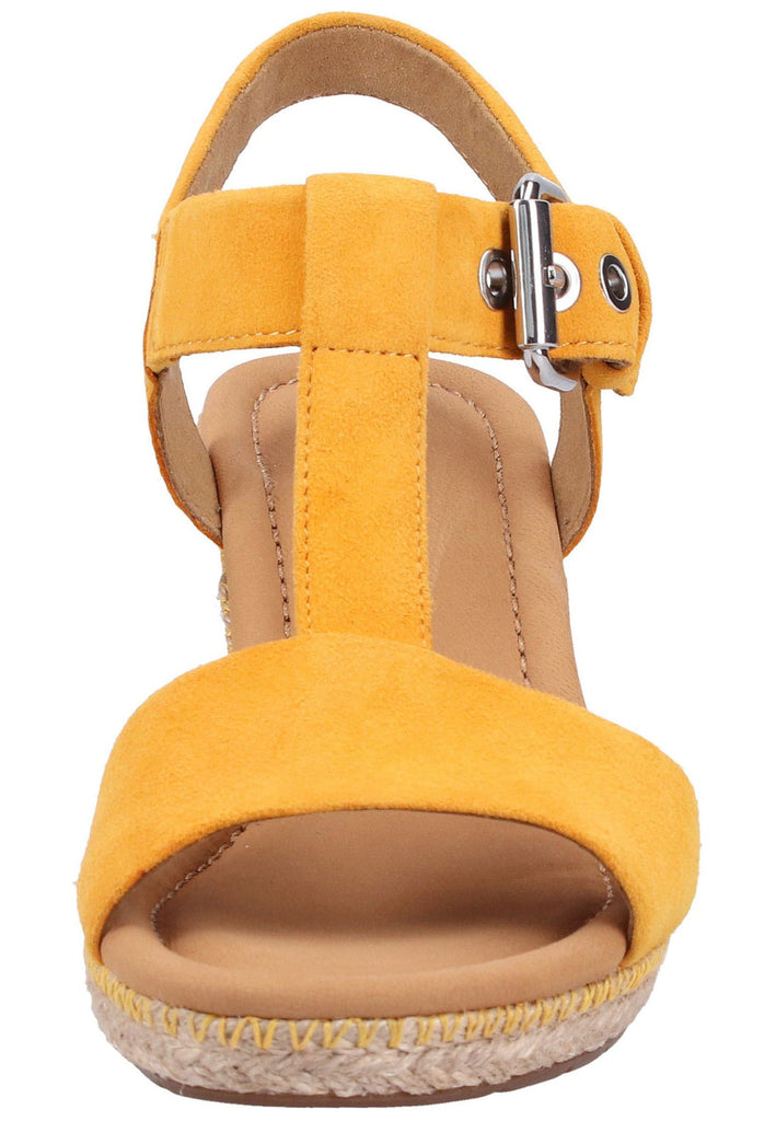 Gabor Sandalen Leder Orange - surf4shoes