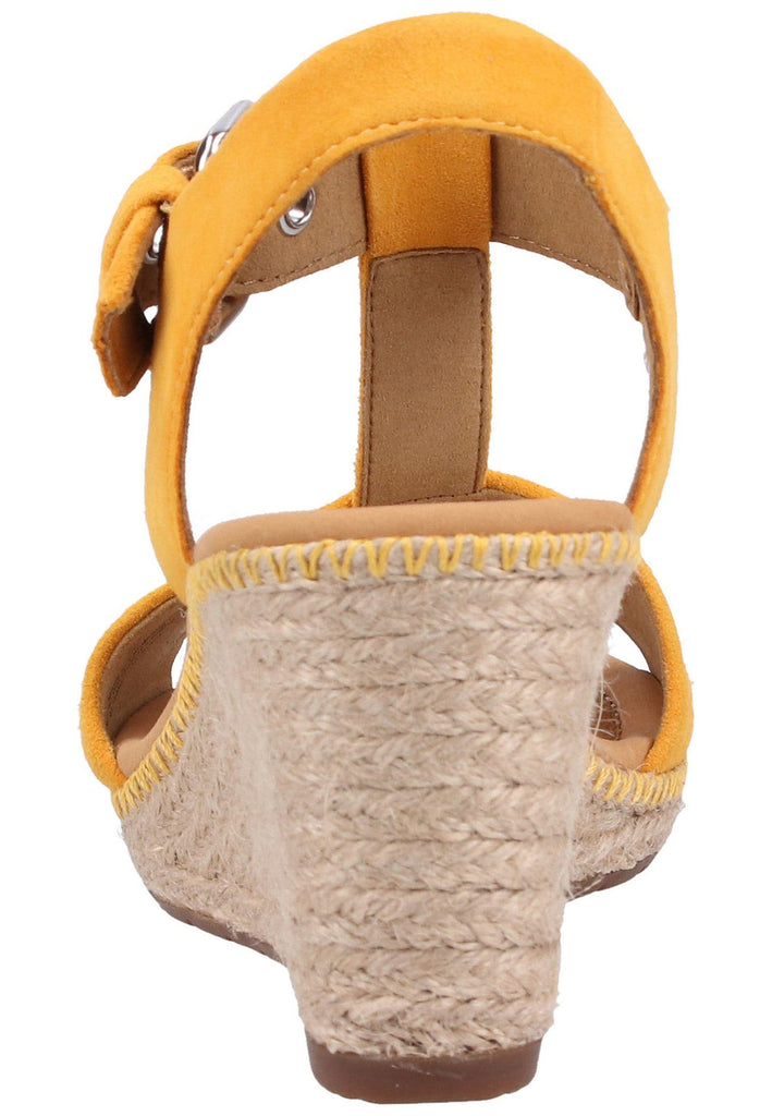 Gabor Sandalen Leder Orange - surf4shoes