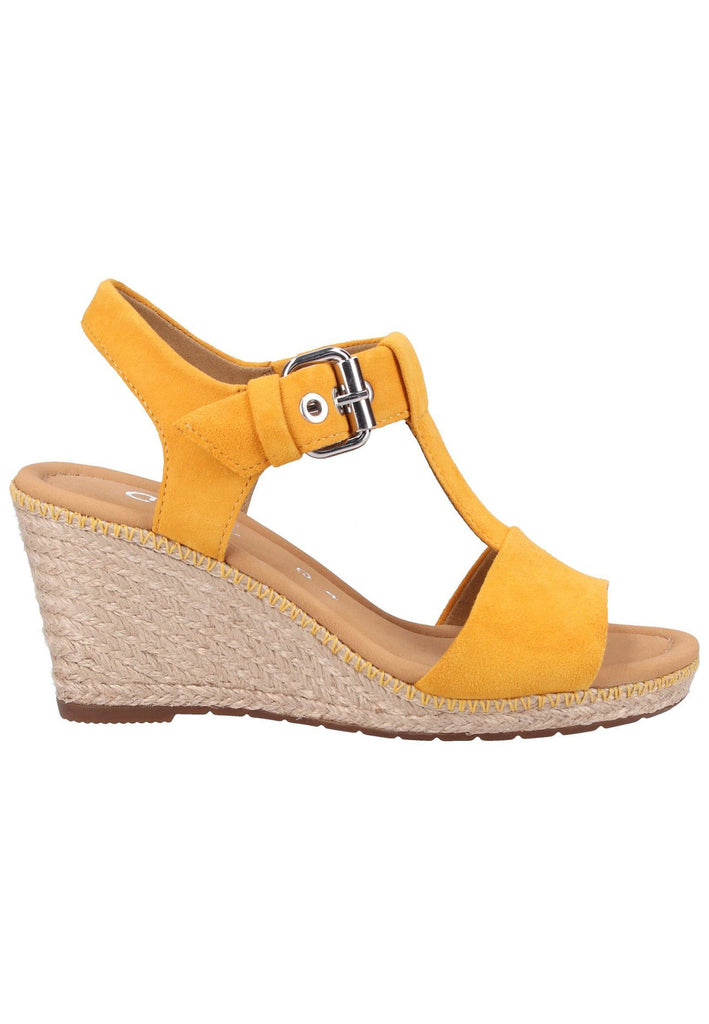 Gabor Sandalen Leder Orange - surf4shoes