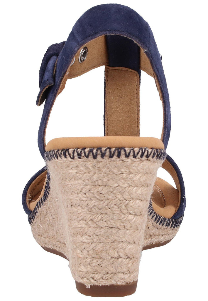 Gabor Sandalen Textil Dunkelblau - surf4shoes