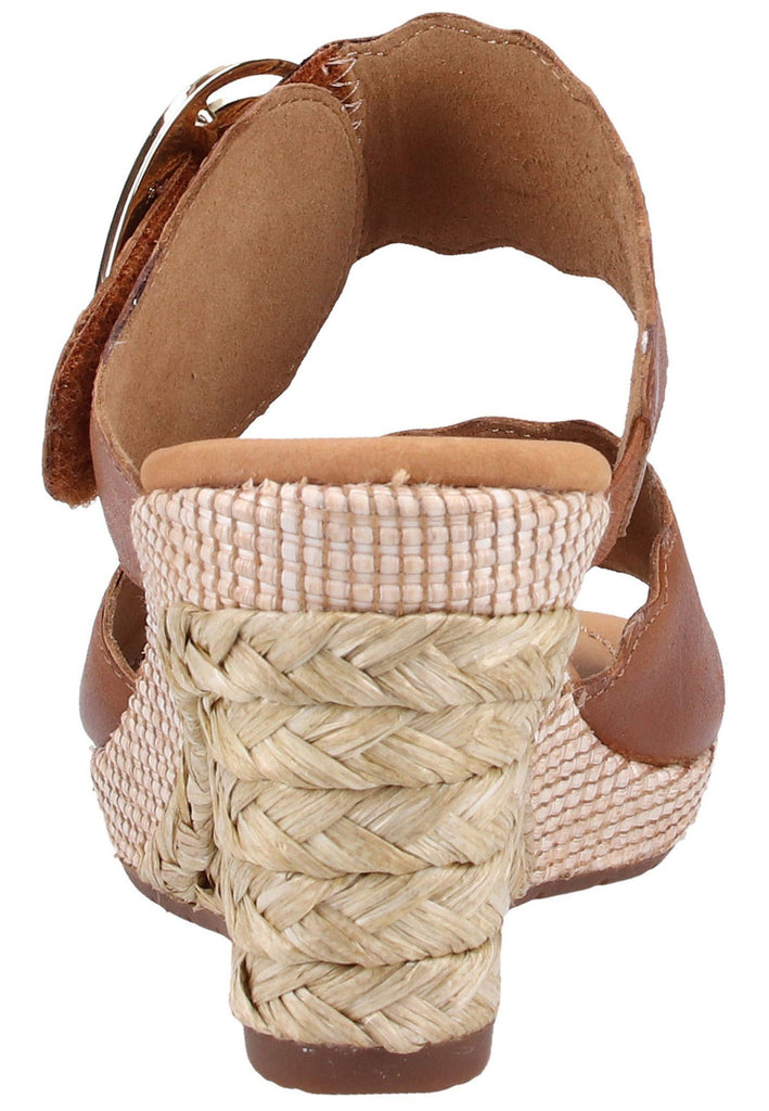 Gabor Pantoletten Leder Braun - surf4shoes