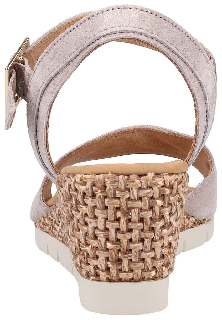 Gabor Sandalen Lederimitat Beige - surf4shoes