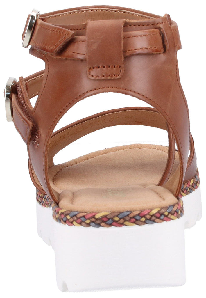 Gabor Sandalen Glattleder Braun - surf4shoes