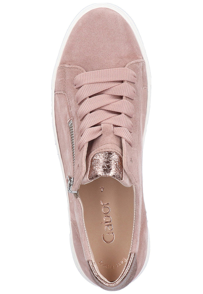 Gabor Sneaker Veloursleder Rose - surf4shoes