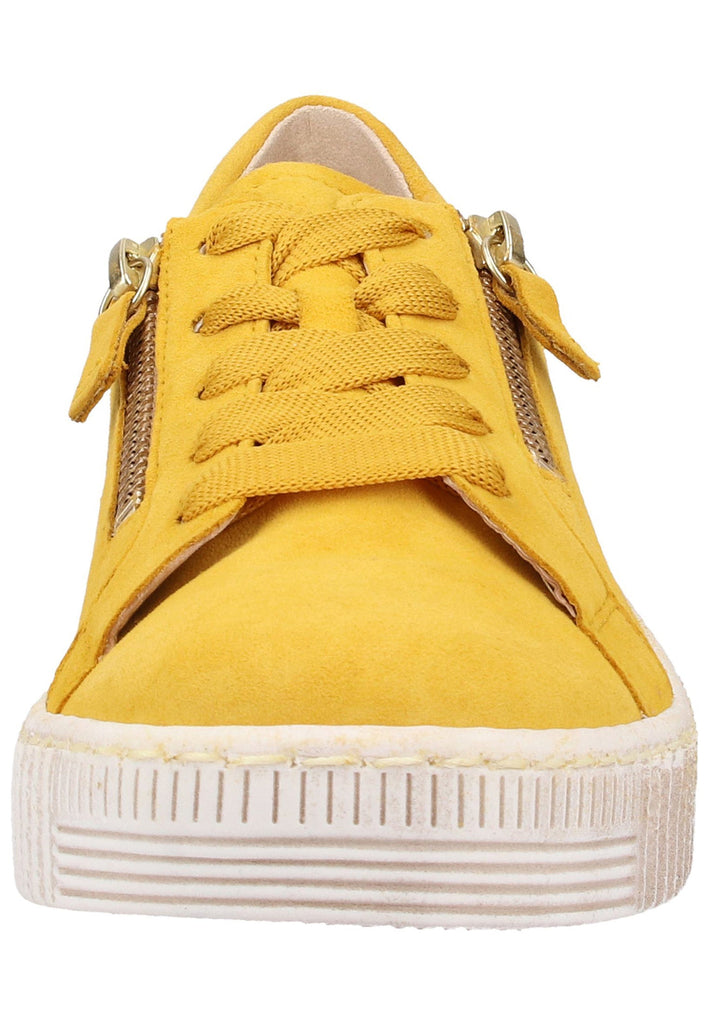 Gabor Sneaker Leder Gelb - surf4shoes