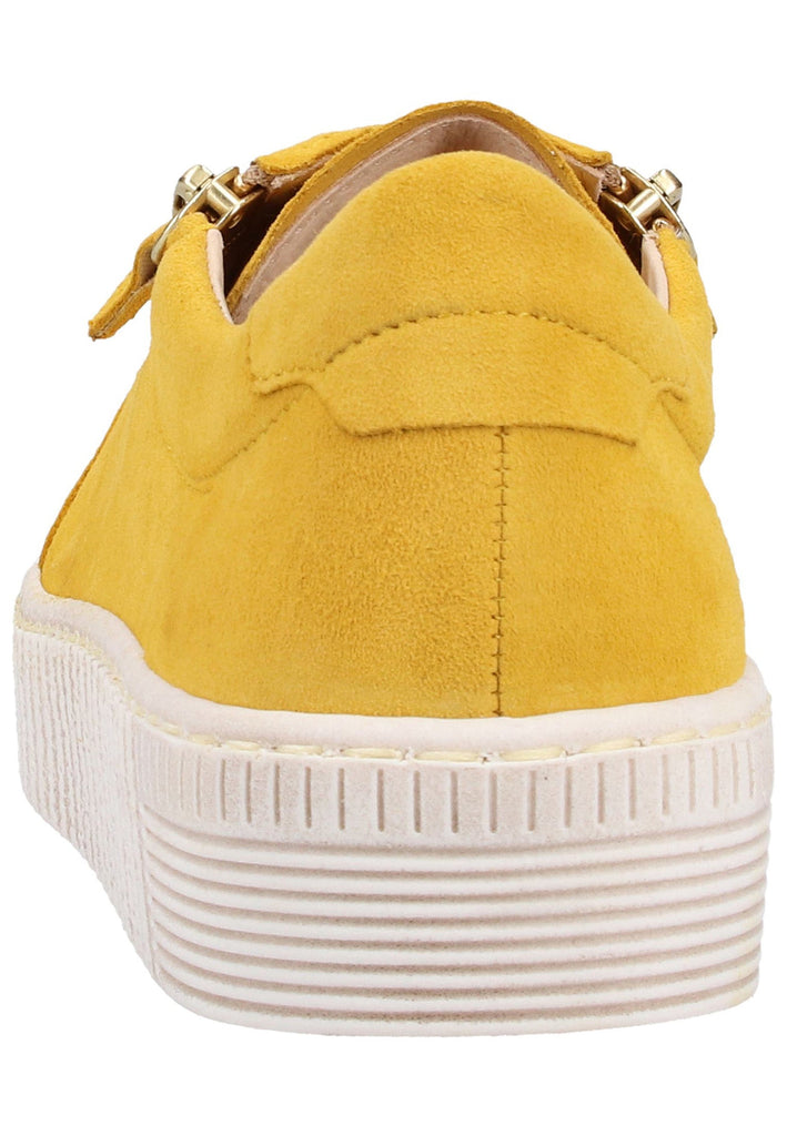 Gabor Sneaker Leder Gelb - surf4shoes