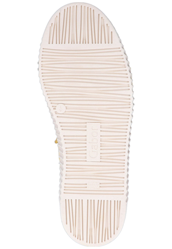 Gabor Sneaker Leder Gelb - surf4shoes