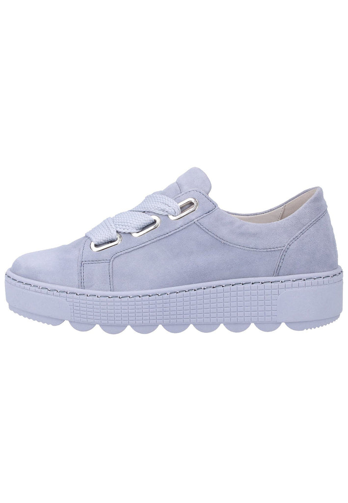 Gabor Sneaker Leder Blau - surf4shoes