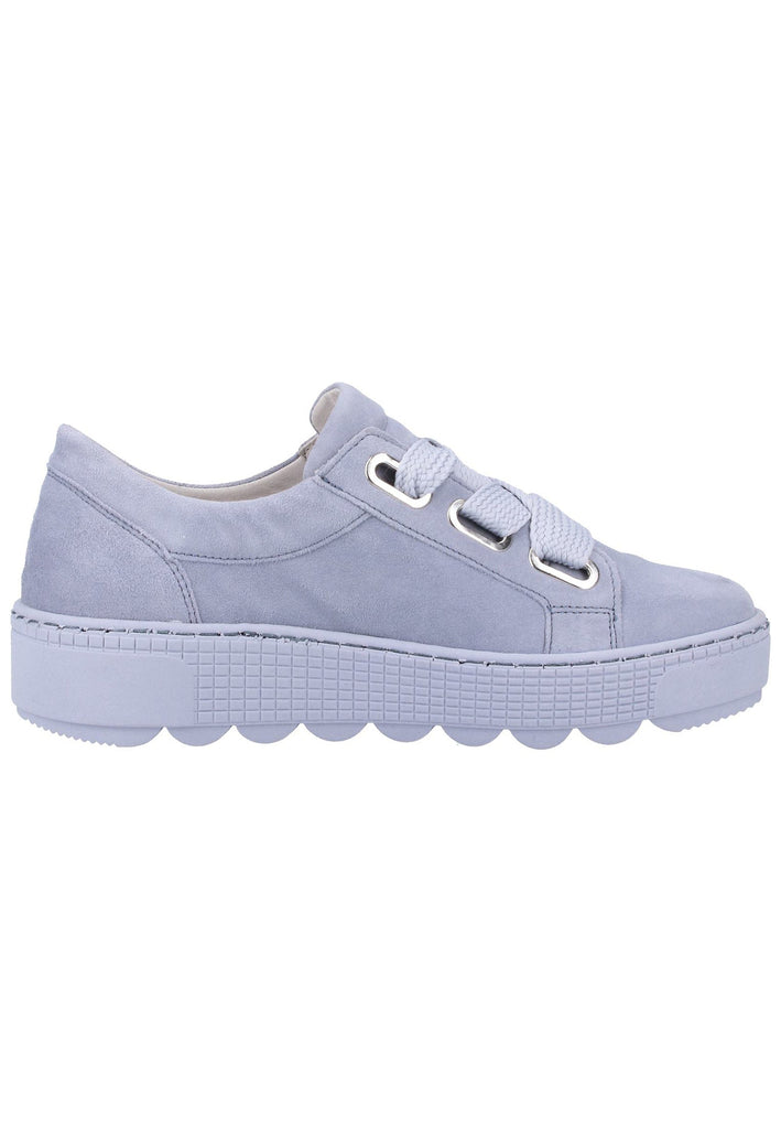 Gabor Sneaker Leder Blau - surf4shoes