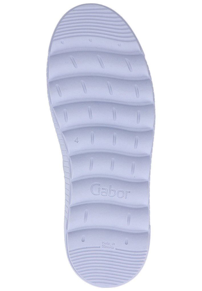 Gabor Sneaker Leder Blau - surf4shoes