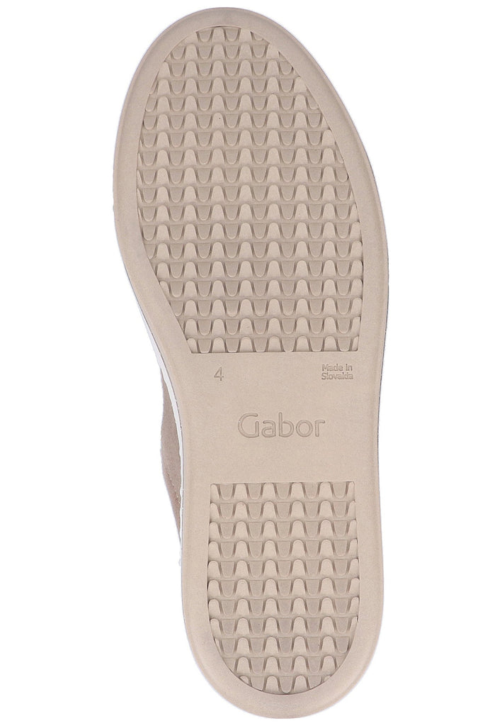 Gabor Sneaker Leder Beige - surf4shoes