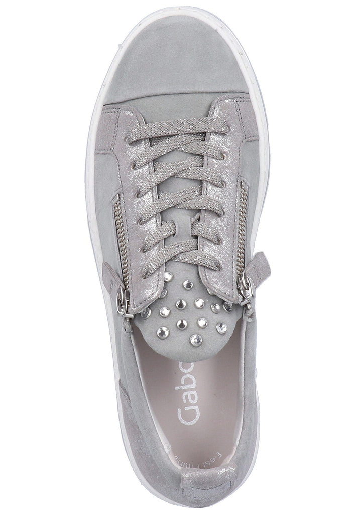 Gabor Sneaker Leder Grau - surf4shoes
