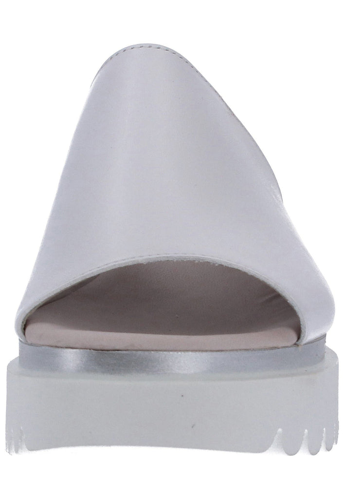 Gabor Pantoletten Nappaleder Weiß - surf4shoes