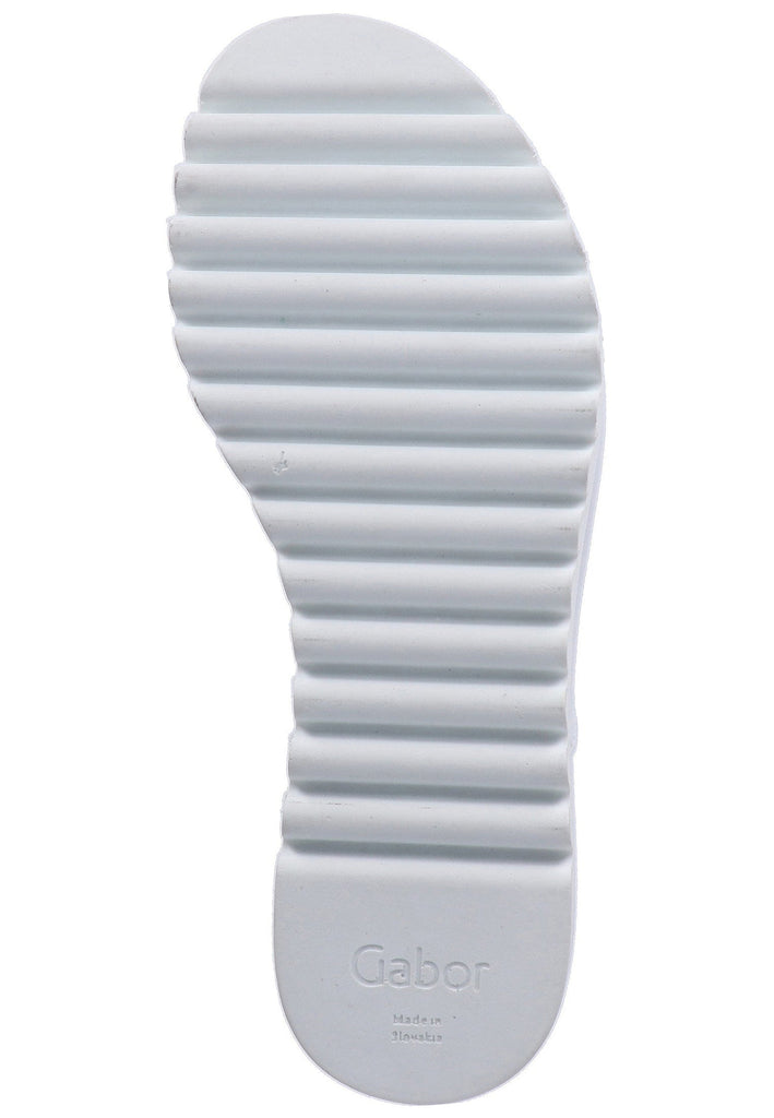 Gabor Pantoletten Nappaleder Weiß - surf4shoes