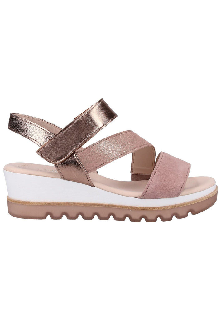 Gabor Sandalen Leder Rosa - surf4shoes