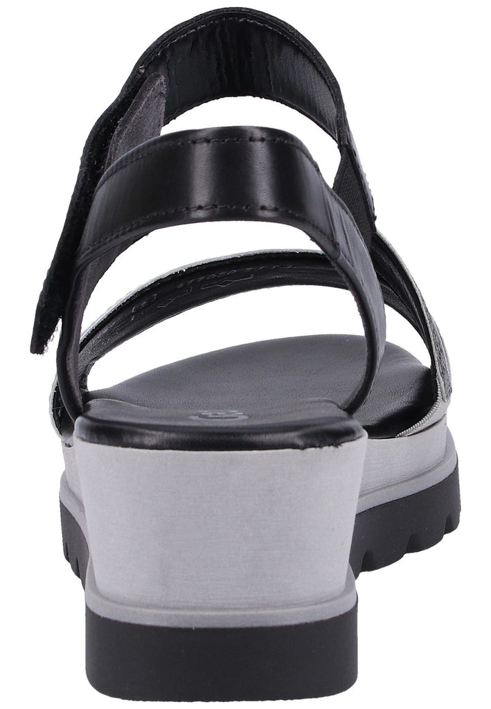 Gabor Sandalen Leder Schwarz - surf4shoes