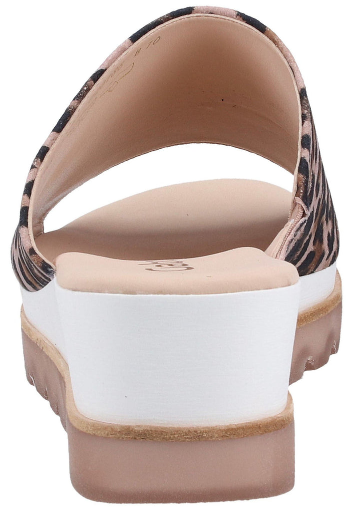 Gabor Pantoletten Leder Rosa - surf4shoes